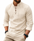 Santorini Lace-Up Shirt